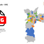 Distritos de São Paulo em SVG
