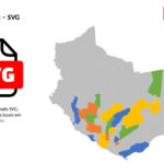 Bairros de Manaus em SVG