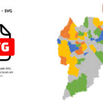 Bairros de Curitiba em SVG