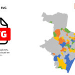 Bairros do Recife em SVG