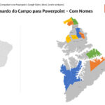 Bairros de São Bernardo do Campo em PowerPoint