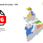 Bairros de São Bernardo do Campo em SVG