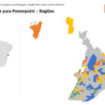Bairros de Salvador em PowerPoint