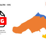 Bairros de Tramandaí/RS em SVG