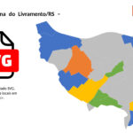 Bairros de Sant'Ana do Livramento/RS em SVG