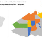 Bairros de Uruguaiana/RS em PowerPoint