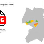 Bairros de Não-Me-Toque/RS em SVG
