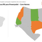 Bairros de Santa Rosa/RS em PowerPoint
