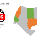 Bairros de Santa Rosa/RS em SVG