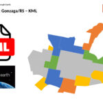 Bairros de São Luiz Gonzaga/RS em KML (Google Earth)