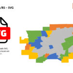 Bairros de Erechim/RS em SVG