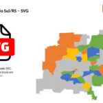 Bairros de Caxias do Sul/RS em SVG
