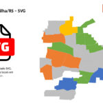 Bairros de Farroupilha/RS em SVG