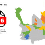 Bairros de Canela/RS em SVG