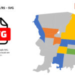 Bairros de Taquara/RS em SVG
