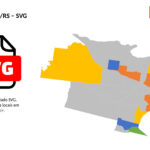 Bairros de Lajeado/RS em SVG