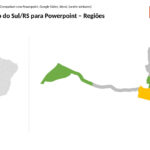 Bairros de Cruzeiro do Sul/RS em PowerPoint