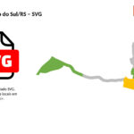 Bairros de Cruzeiro do Sul/RS em SVG