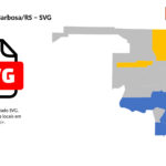 Bairros de Carlos Barbosa/RS em SVG