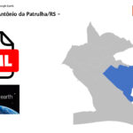 Bairros de Santo Antônio da Patrulha/RS em KML (Google Earth)
