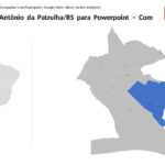 Bairros de Santo Antônio da Patrulha/RS em PowerPoint