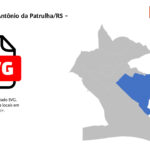 Bairros de Santo Antônio da Patrulha/RS em SVG