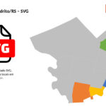 Bairros de Dom Pedrito/RS em SVG