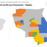 Bairros de Rosário do Sul/RS em PowerPoint