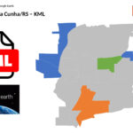 Bairros de Flores da Cunha/RS em KML (Google Earth)