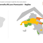 Bairros de Lagoa Vermelha/RS em PowerPoint