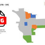 Bairros de Guaporé/RS em SVG