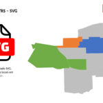 Bairros de Ibirubá/RS em SVG