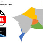 Bairros de São Jerônimo/RS em KML (Google Earth)