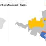 Bairros de São José/SC em PowerPoint
