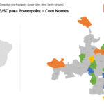 Bairros de Chapecó/SC em PowerPoint