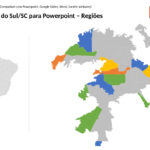 Bairros de Jaraguá do Sul/SC em PowerPoint