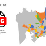 Bairros de Lages/SC em SVG