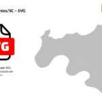 Bairros de Navegantes/SC em SVG