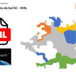 Bairros de São Bento do Sul/SC em KML (Google Earth)