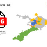 Bairros de Concórdia/SC em SVG