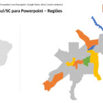 Bairros de Rio do Sul/SC em PowerPoint