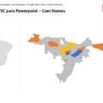 Bairros de Videira/SC em PowerPoint