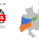 Bairros de Mafra/SC em SVG