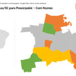 Bairros de Canoinhas/SC em PowerPoint