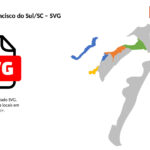 Bairros de São Francisco do Sul/SC em SVG