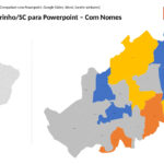 Bairros de Rio Negrinho/SC em PowerPoint