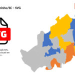 Bairros de Rio Negrinho/SC em SVG