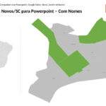 Bairros de Campos Novos/SC em PowerPoint