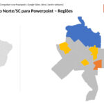 Bairros de Braço do Norte/SC em PowerPoint