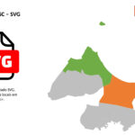 Bairros de Penha/SC em SVG